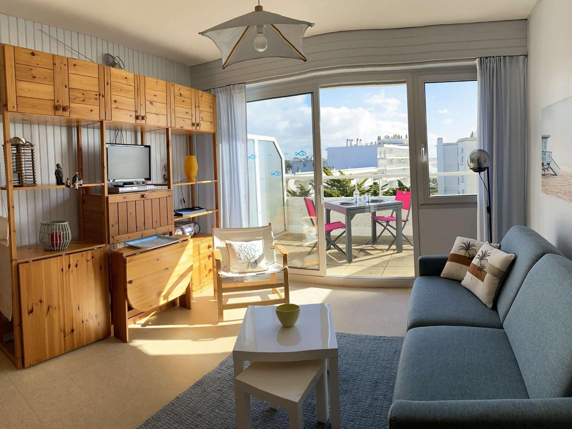 La Baule, Studio Avec Terrasse A Deux Pas De La Plage ! - Fr-1-392-32 Екстериор снимка