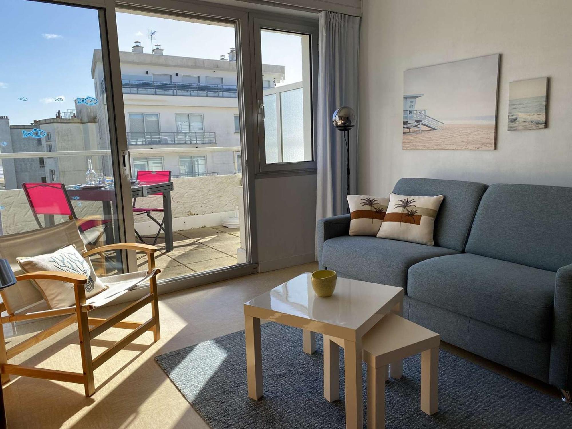 La Baule, Studio Avec Terrasse A Deux Pas De La Plage ! - Fr-1-392-32 Екстериор снимка
